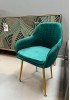 Aleece Velvet Arm Chair 